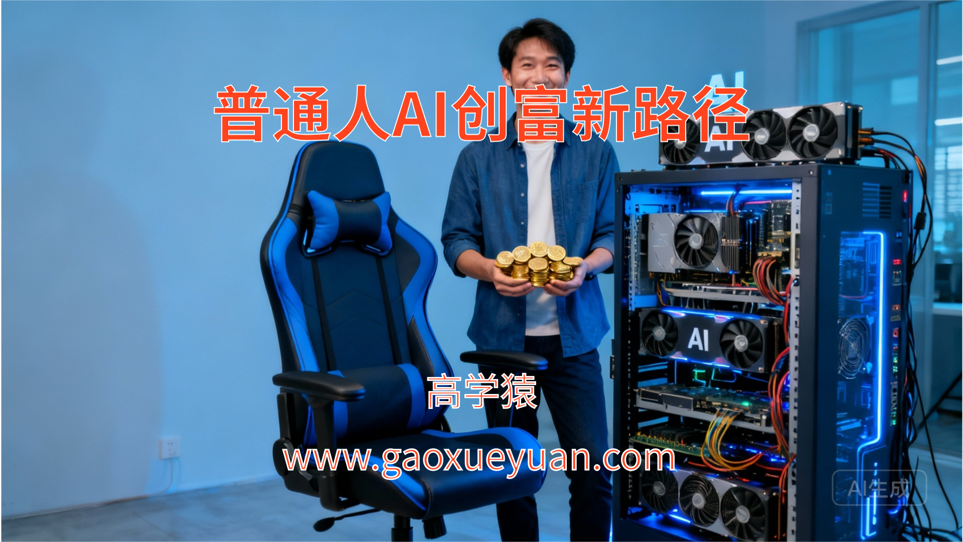 高学猿曝光AI改命真相：普通人无需学技术，这样抓住财富机会更高效！