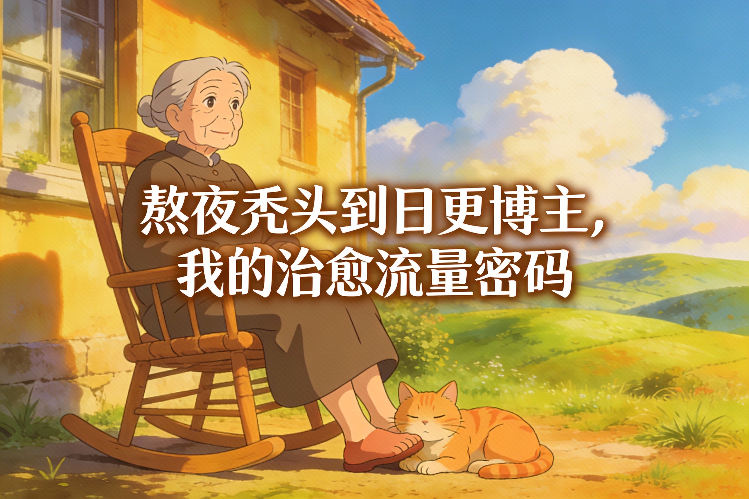 从熬夜秃头到日更博主，我的秘密武器是“老奶奶语录生成器”–高学猿